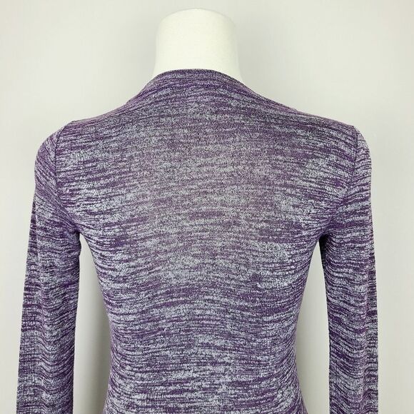 ARITZIA Wilfred Free Diapason Purple Long Sleeve T-Shirt XXS - Picture 8 of 16